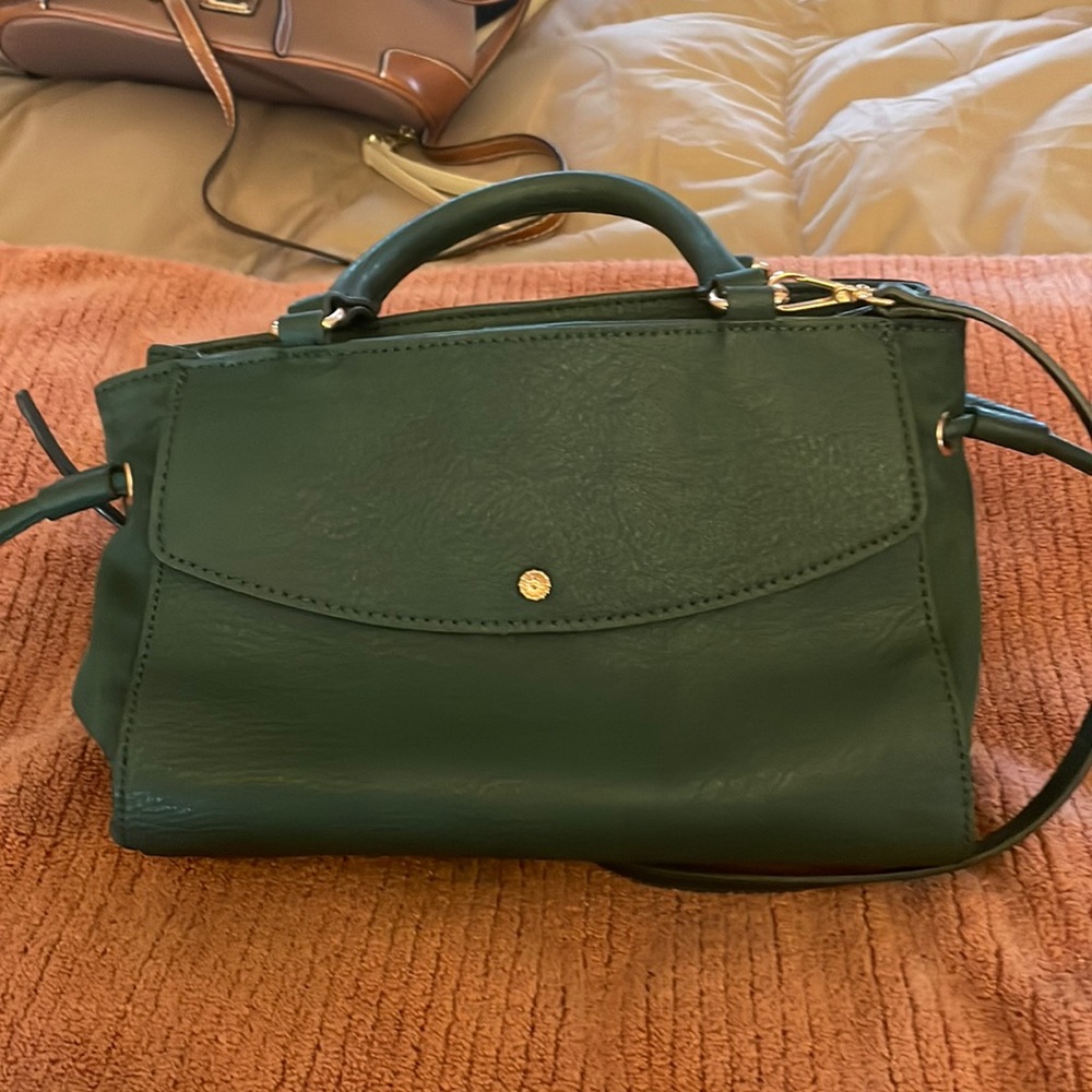 Lauren Conrad green handbag